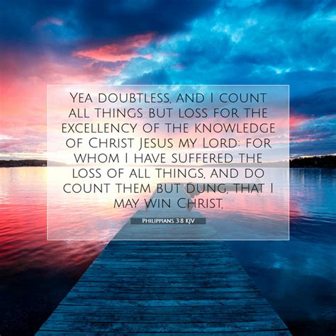 philippians 3:8 kjv
